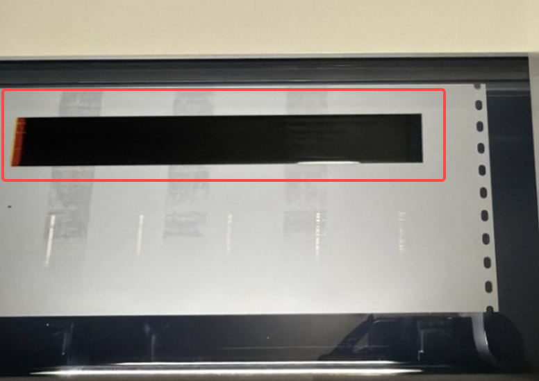 打印样品异常示例 2